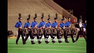 Hemiola  BD Drumline Unknown year [upl. by Eetnahc]