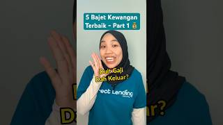 Ini 5 idea bajet yang perlu ada dalam perancangan kewangan korang ✨ [upl. by Eessac46]