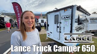 LanceLance Truck Camper650 [upl. by Ahsasal270]