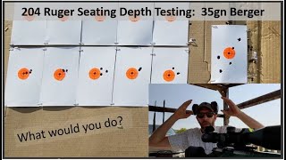 Seating depth test with the 204 Rugermay need a mulligan [upl. by Tatia]