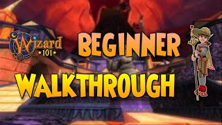 Wizard101 Beginner Walkthrough w BlankOrbit dragon my balls [upl. by Eisyak]