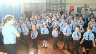 St Mays Catholic School sing for charity [upl. by Maroney340]