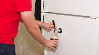 How To Build A Beer Fridge Using a Kegerator Conversion Kit [upl. by Par]