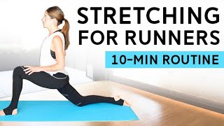 10Minute Guided Stretching Routine for Runners [upl. by Undis]