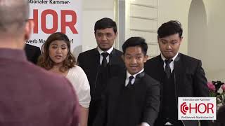 Los Cantantes de Manila Philippinen The coconut song ICCC Marktoberdorf 2019 [upl. by Sabine]