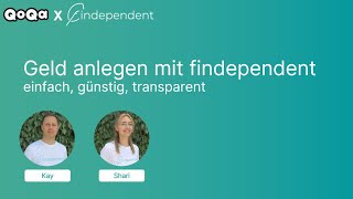 QoQa x findependent Webinar Geld anlegen mit findependent [upl. by Magill845]