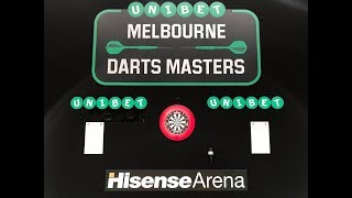 2017 Melbourne Darts Masters Round 1 Gurney vs Marland [upl. by Bartie]