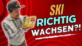 Perfekte Gleiteigenschaften Ski wachsen mit und ohne Bügeln – Tipps und Tricks [upl. by Donaghue]