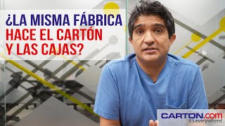 ¿EN LA MISMA FÁBRICA HACEN EL CARTÓN Y LAS CAJAS [upl. by Spada]