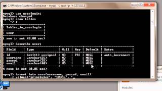 MySQL Tutorial for Beginners  2  Adding Data to Tables in a Database [upl. by Nerual]