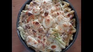 Pasta al forno Cavolfiore e Salsiccia Baked pasta with Cauliflower and Sausage [upl. by Etem378]