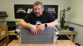 AS112  ALLISPORT INTERCOOLER FOR DEFENDER FROM 19982016  TD5 AND PUMA ENGINE TD4 24 amp 22 ENGINE [upl. by Soren]