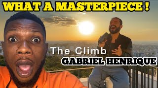 The Climb  Gabriel Henrique  Reaction [upl. by Leasim]