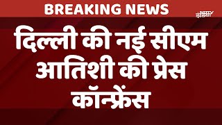 Delhi CM Designate Atishi Press Conference  Arvind Kejriwal Resignation  AAP  NDTV India [upl. by Remark]