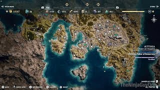 ODOR IN THE COURT  Assassins Creed Odyssey Location Seamans Judicial Court [upl. by Isdnyl]