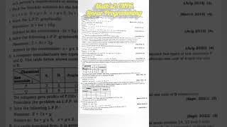 Linear programming 12th class Commerce Maths2 Most Important Que mathshorts importantquestions [upl. by Cloe]