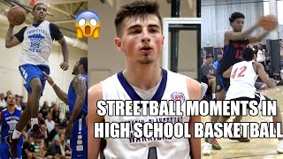 STREETBALL MOMENTS IN HIGH SCHOOL BASKETBALL [upl. by Slade]