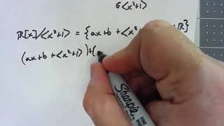 Abstract Algebra 134 A Polynomial Factor Ring [upl. by Perle]