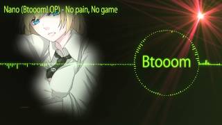 Nightcore  no painno game Nano Btooom OP [upl. by Renwick]