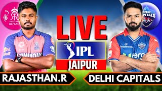 IPL 2024 Live RR vs DC Live Match  IPL Live Score amp Commentary  Rajasthan vs Delhi Live Inning 2 [upl. by Cj]