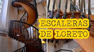 EL MISTERIO de la escalera de Loreto mas de 100 años y aun no ha sido resuelto [upl. by Niuqaoj]