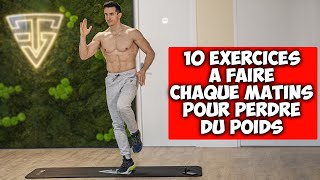 10 exercices à faire chaque matin pour perdre du poids [upl. by Ressler281]