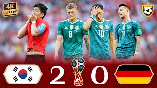 Korea shocks the world and knocks Germany out of the World Cup Group stage🤯● Full Highlights 🎞️  4K [upl. by Aramoj]