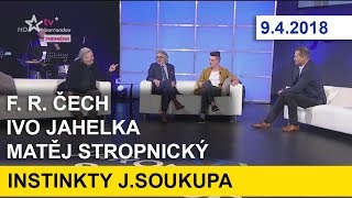 Franta Ringo Čech Ivo Jahelka a Matěj Stropnický v Instinktech JS [upl. by Atalaya]