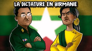 Lune des dernières dictatures dAsie  la Birmanie et son récent coup détat [upl. by Annala938]