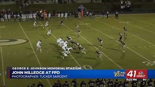 THE END ZONE HIGHLIGHTS John Milledge visits FPD [upl. by Manly]