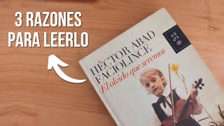 El olvido que seremos ¿por qué deberías leer este famoso libro [upl. by Buskirk506]