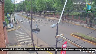 Puerto Iguazú en vivo Cámaras en el centro de la ciudad envivo live iguazu [upl. by Aihsenat]