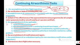 aircraft continuing airworthiness [upl. by Hoagland]