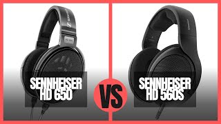 Sennheiser HD 650 vs Sennheiser HD 560S Sound Demo featuring ElectronicHipHopVocalsMetalLofi [upl. by Tedder71]