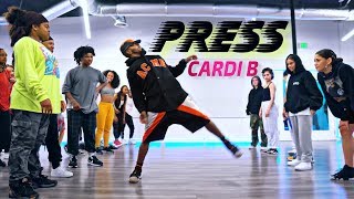 Cardi B  Press  Robert Green Choreography [upl. by Bonnibelle]