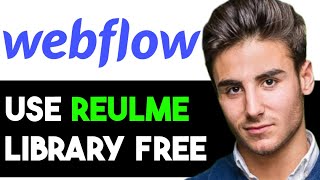 HOW TO USE RELUME LIBRARY IN WEBFLOW 2024 FULL GUIDE [upl. by Ennelram]