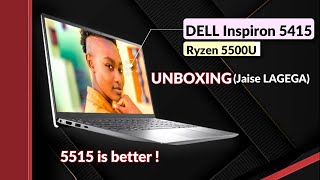 New Dell Inspiron 5415 Unboxing amp Review  Inspiron 5515  RYZEN 5500U  Best LAPTOP Under 60000 [upl. by Henn]