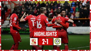 Extended Highlights Swindon Town vs Forest Green Rovers [upl. by Enavi]