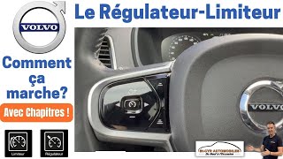 VOLVO le régulateur et limiteur de vitesse amp radar de proximité  comment ça marche [upl. by Zeidman]