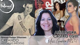 ASÍ DE CLARO YO NO FUI MISS ¿Y TÚ MARÍA ALEJANDRA CASTRO EGUI MISS GUÁRICO 1984 [upl. by Justen]