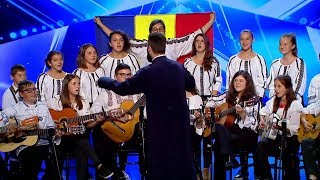 Moment emoționant sustinut de Corul Parohiei Iresti la Romanii au talent [upl. by Uolymme]