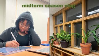 midterm season vlog  3rd year international student at UNIVERSITY OF MANITOBA CANADA [upl. by Gunar530]