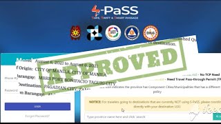 SPaSS Application  Approved Pending and Cancelled  TPC or TRAVEL COORDINATION PERMIT [upl. by Hanahsuar]