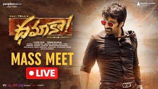 Dhamaka Mass Meet LIVE  Ravi Teja  Sreeleela  Thrinadha Rao Nakkina  Bheems Ceciroleo [upl. by Dorthea]