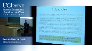 Molecular Structure amp Statistical Mechanics 131B Lecture 13 Electronic Spectroscopy Pt II [upl. by Khalid]