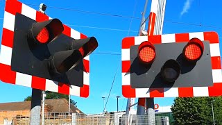 Highams Park Level Crossing London [upl. by Aihcrop]