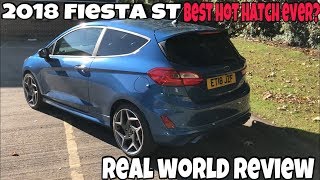 2018 Fiesta ST Review  Best Hot Hatch Ever [upl. by Ytitsahc]