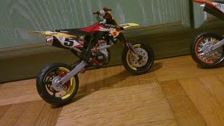 My Suzuki RMZ 450 MOTARD die cast model 112 story [upl. by Ellimak414]