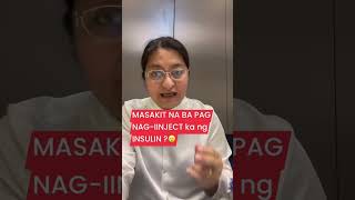 Masakit na ba pag Nag iinject ka ng INSULIN insulin diabetes injection [upl. by Winna]