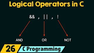 Logical Operators in C [upl. by Blane]